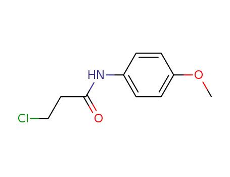N-(4-methoxyphenyl)-β-chloropropanamide