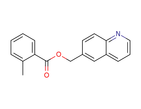 2-Methyl-benzoic acid quinolin-6-ylmethyl ester