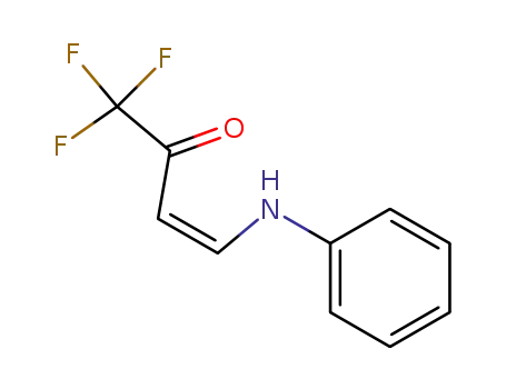 1-trifluoromethyl-3-(phenylamino)prop-2-en-1-one