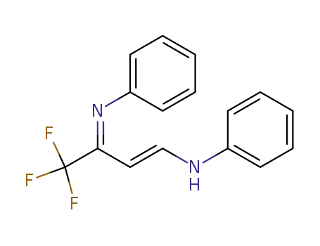 3-trifluoromethyl-1-phenylamino-3-phenyliminopropene