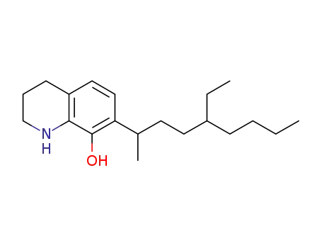 7-(4-ethyl-1-methyloctyl)-8-hydroxyquinoline, hydride of the heteroring